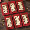 Rectangular Lucky Money Bag Solid Red Packet Chinese New Year Red Envelope  Kids