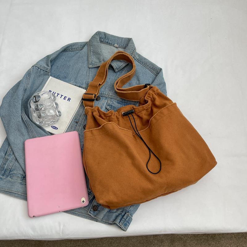 Taška přes rameno Dojíždění Plátěná crossbody taška Nákupní taška