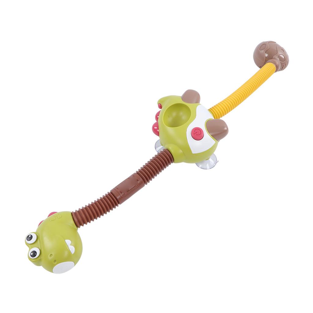 Baby Bath Toy Set Dinosaur Water Spray Head Colorful Blocks Bathtub Shower Toys with Suction Cups