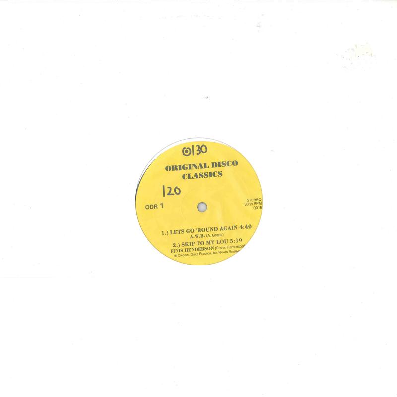 12inch Record AVERAGE WHITE BAND / FINIS HENDERSO - Let's Go Round Again / Skip To My L 00150016 ORIGINAL DISCO  Unknown Soul/Funk Used