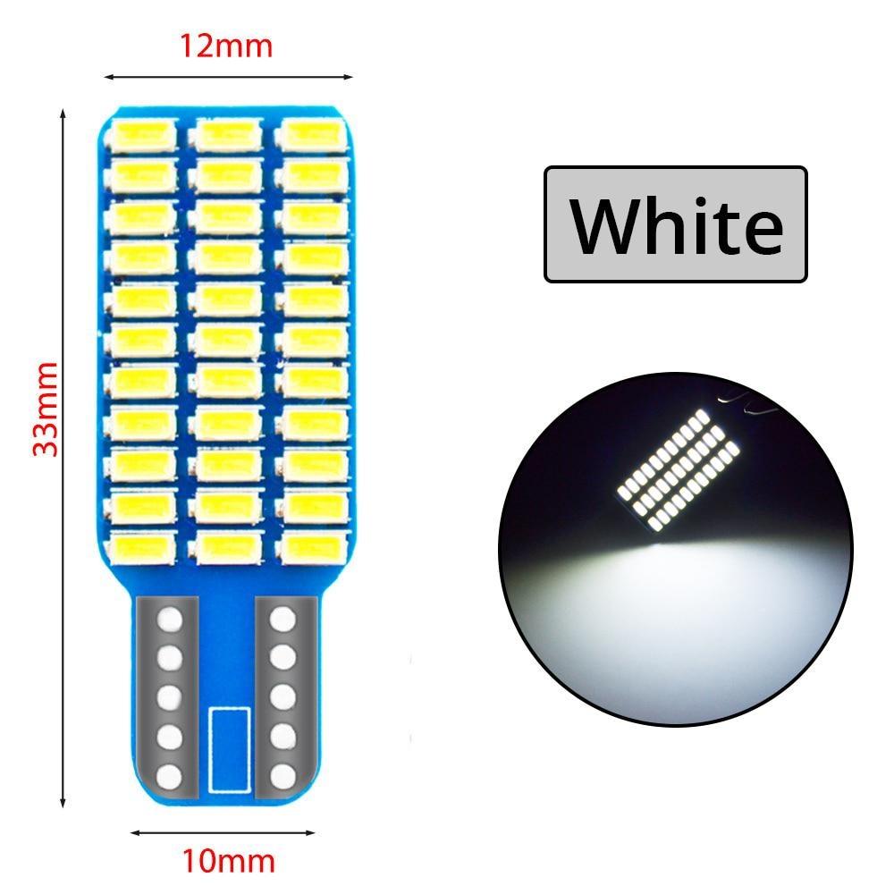

Автомобильный Canbus плафон для чтения W5w T10 168 194 указатель поворота номерной знак багажника лампа белая синяя лампа салонные плафоны 1Pcs белый