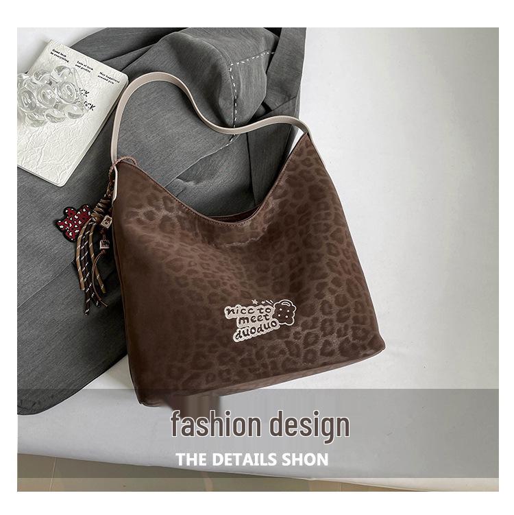 Wildleder Damen Retro Umhängetasche - Vielseitige Herbst/Winter High-End Mode Tragetasche