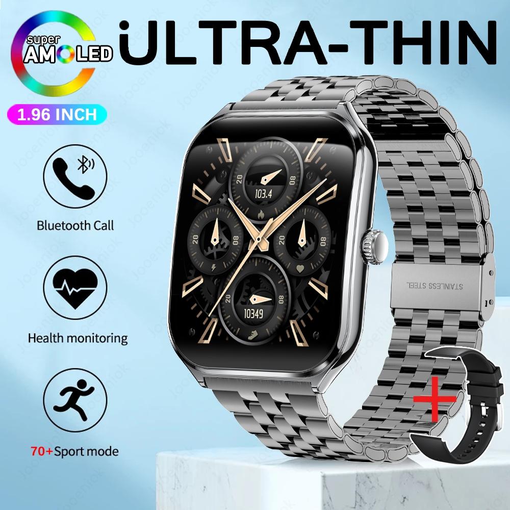 New Sleep Monitoring SmartWatch Men Heart Rate Blood Oxygen Blood Pressure Voice Assistant Bluetooth Call Smart Watch Men