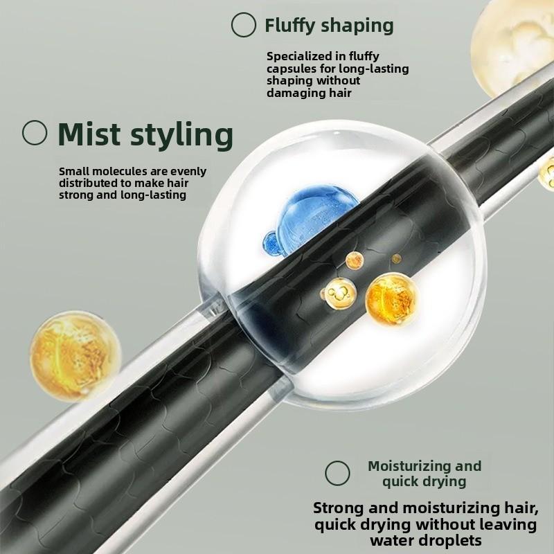 Styling Base Fluffy Water Fluffy Liquid Spray Men and Women Leaved-in High Cranium Refreshing Long Lasting Hairspray