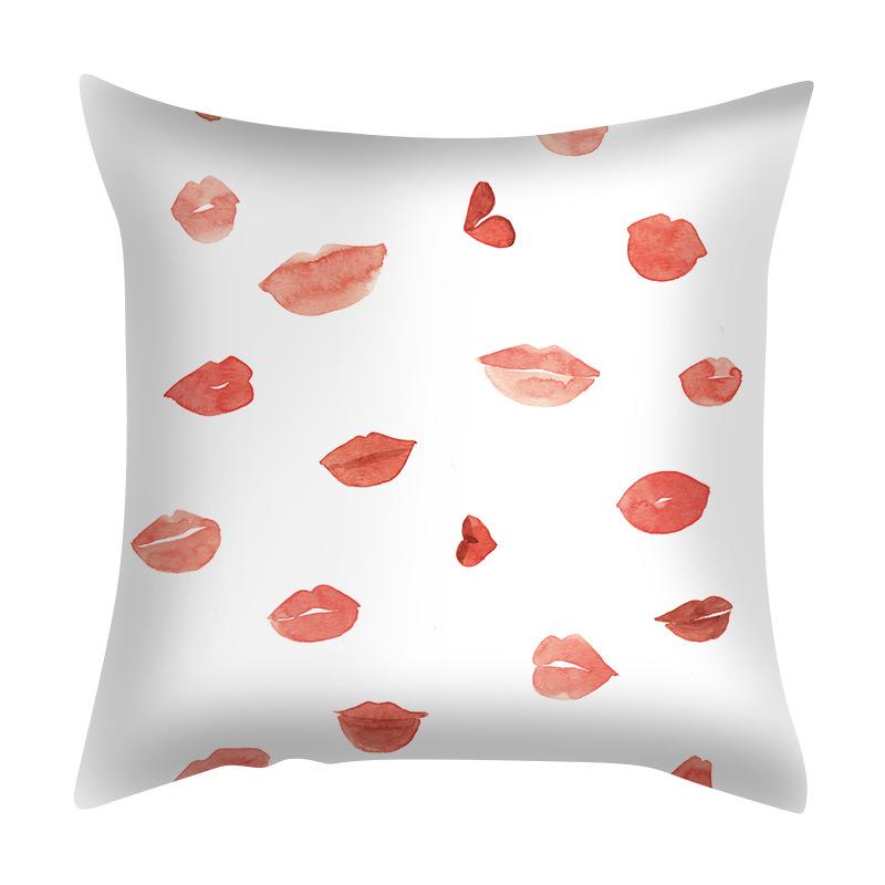 Cushion Cover Green Plant Sea View Pillow Sofa Popular Home Car Fabric Cushion Cover