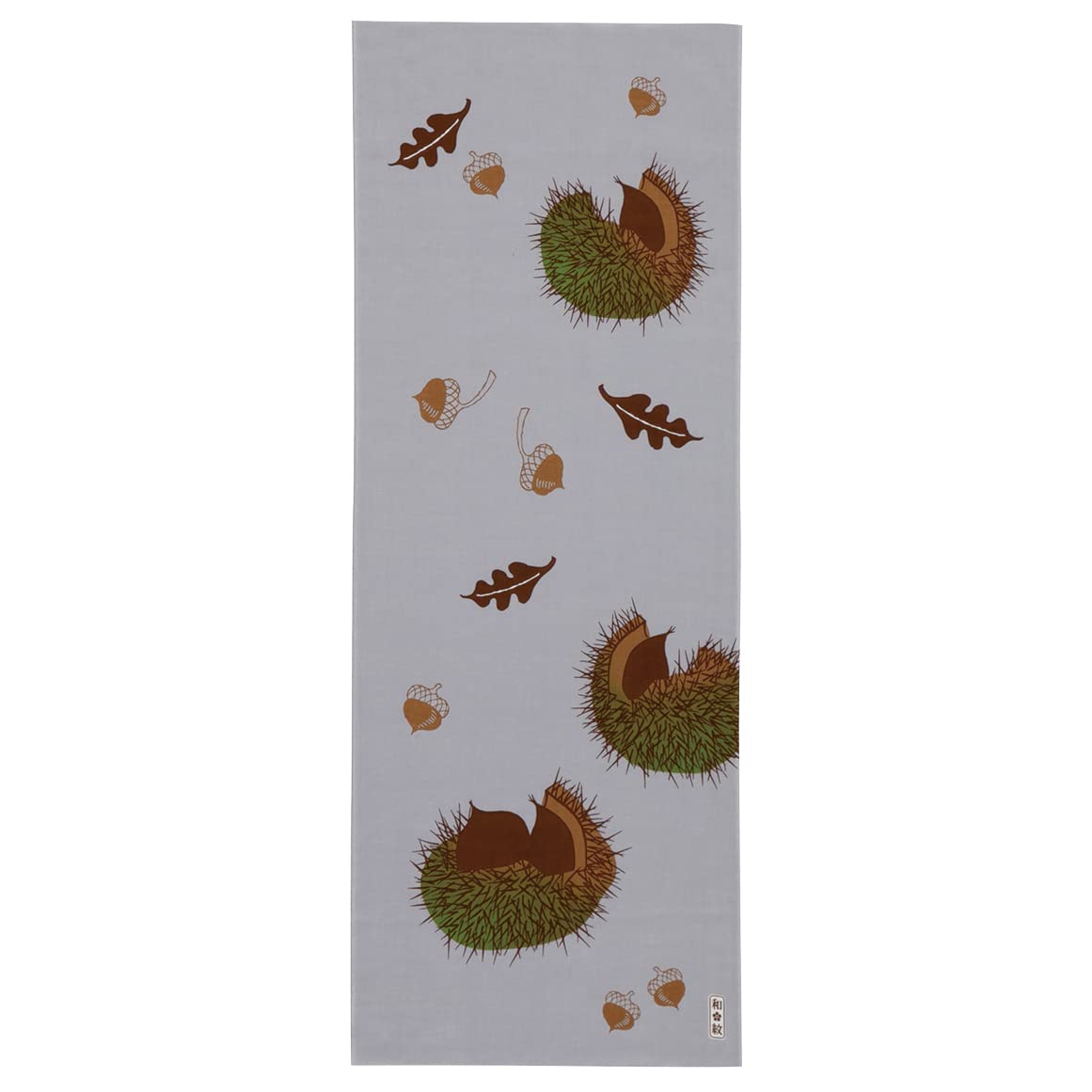 

Норэн Тэнугуи Герб Каштан и Сделано в Токуоке Текстиль Проникновение Японский Японский Подвесной Свиток Японский Иностранец Уважение к Пожилым