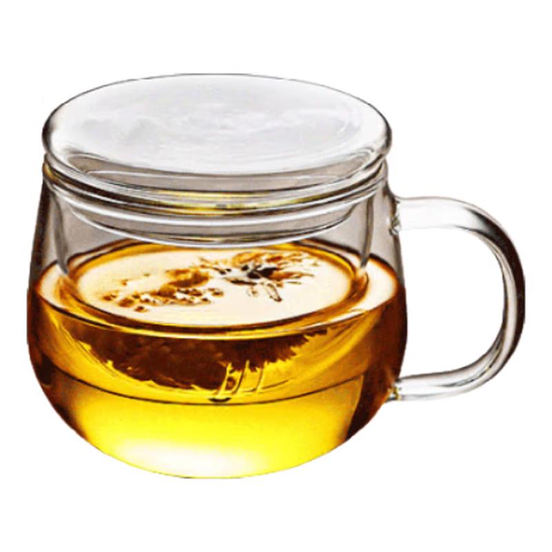 Fuguang High Borosilicate Glass Tea Cup with Infuser