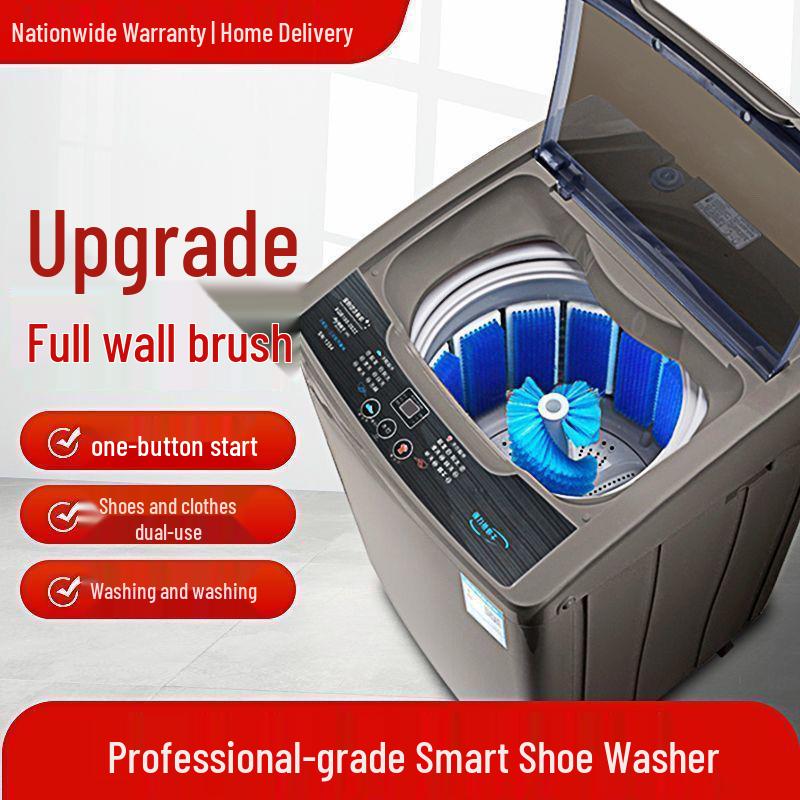 Changhong 8.5-10KG Smart Automatic Shoe Washer and Dryer - Integrated Brushing for Easy Home Use