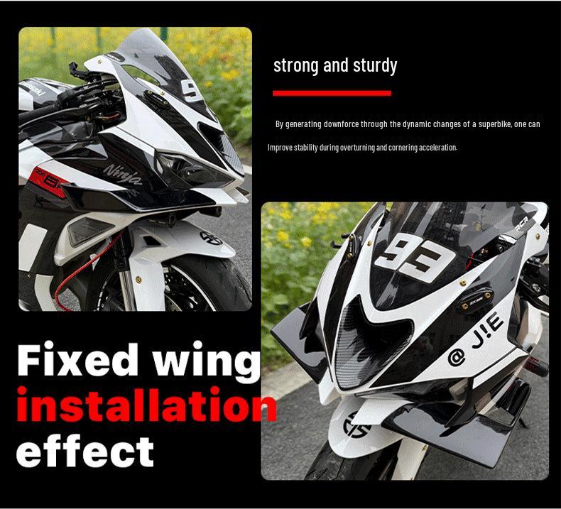 Modified Wind Deflector for Kawasaki ZX-6R/ZX-636 2023-2025 Motorcycle Fairing