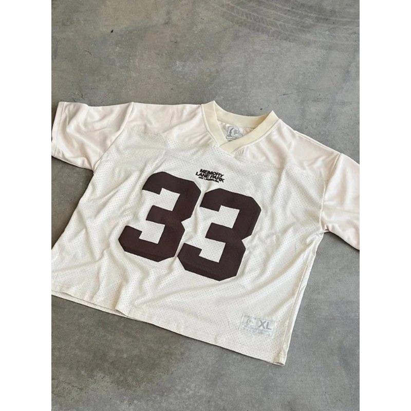 HOUZHOU Y2k Vintage Letter Print T-Shirts Women Harajuku Hip Hop Sports Tees American Retro Oversized Casual Streetwear T-Shirts