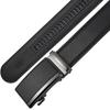 Fashion Automatic Buckle Cowskin Male Belt Men's Leather Belts Luxury Designer Black Brown 3.5cm Plus Size 130 140 150 160 170cm
