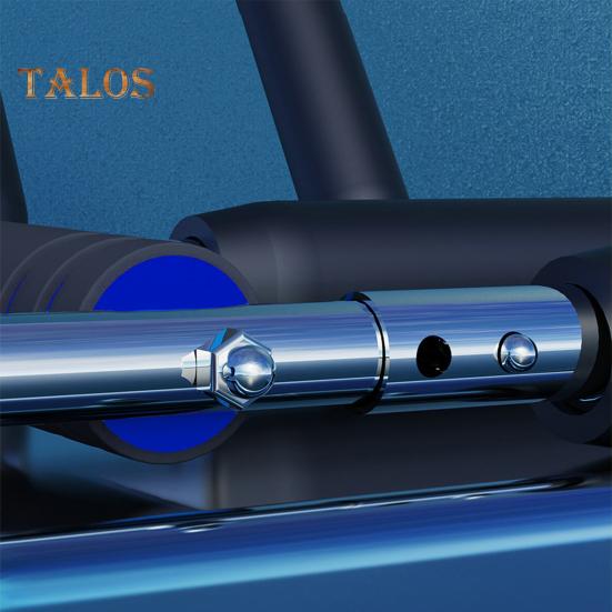 Twister Arm Exerciser with Foam Handle 40-50kg Adjustable Chest Workout Bar Forearm Triceps Muscle Strengthener Chest Expander Home Fitness Equipment