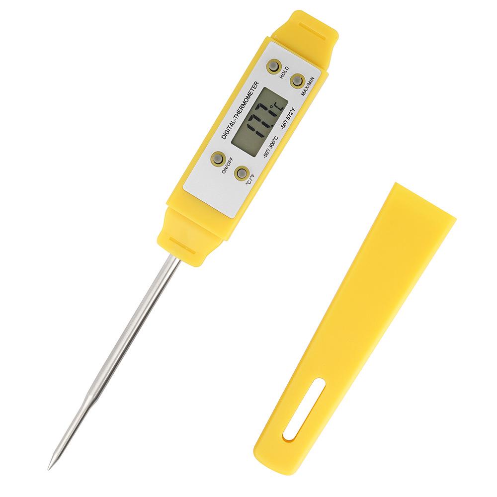 Digital Coffee & Milk Thermometer - Home Cafe Temperature Sensor for Pour-over & Baby Formula
