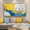 Modern Abstract Flying Birds Cloud Mountain Canvas Painting Poster Print Landscape Wall Art for Living Room Decor Home
