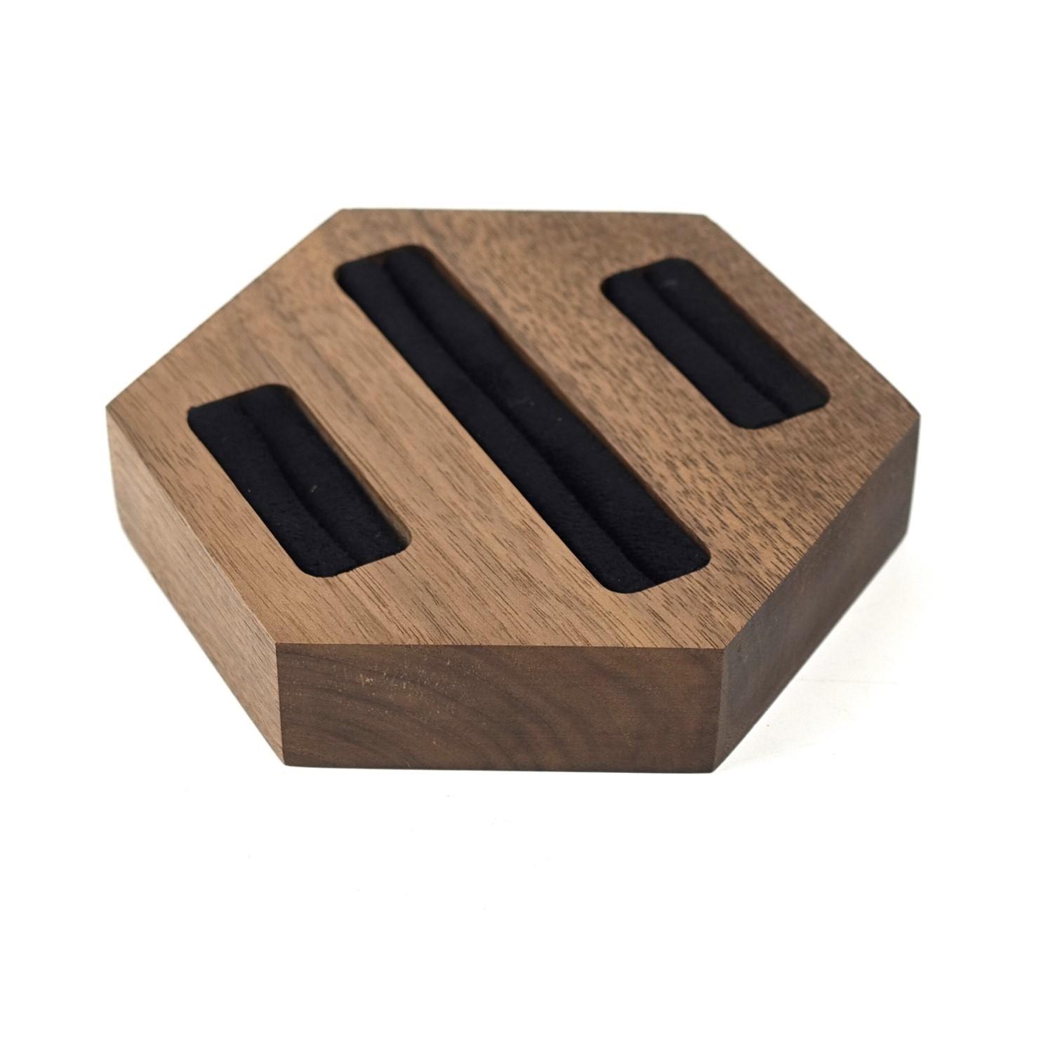 

HeMu Polygonal ring earrings earring display stand jewelry storage plate counter jewelry ornaments props ring display plate