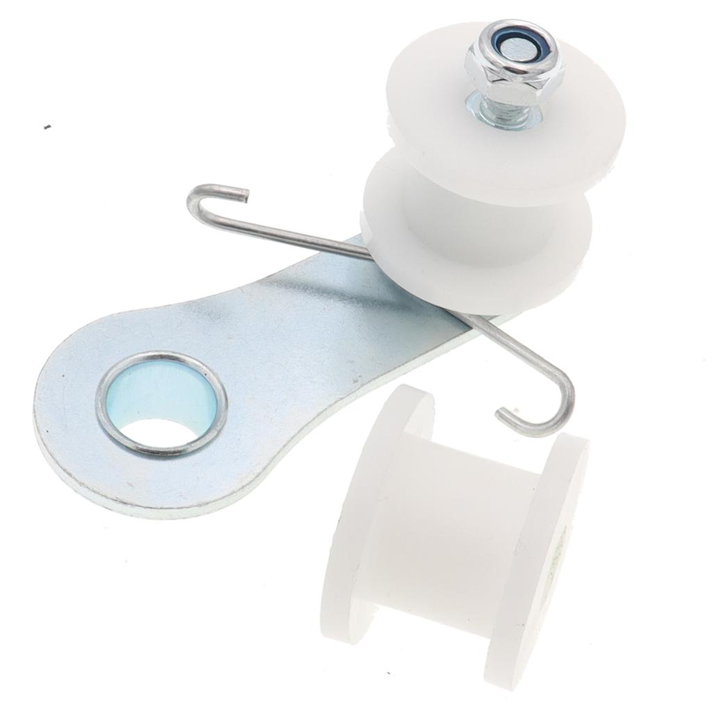 Heavy Duty Chain Roller Tensioner Adjuster with Spring for 50cc 110cc 125cc 140cc Pro Dirt Bike 4 Wheeler Scooter