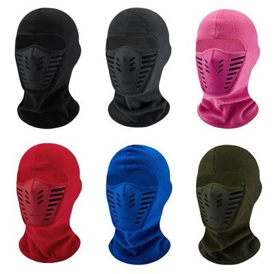 Winter Windproof Skiing Face Mask Dustproof Hood Cap Portable Full Face Neck Mask  Outdoor Sports