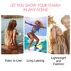 Synthetic 24 Inch 8 Strands/Lot SE Dreadlocs Braids Hair Extensions, 3 In 1 Mixed Hippie Style Single End Dreadslocks for Women