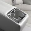 For Toyota Camry 2015 2016 2017 Carbon Fiber Rear Water Cup Holder Panel Trim Cover Car Interior Decoration Sticker Accessories