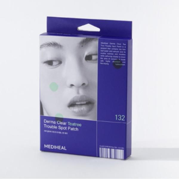 Mediheal Derma Clear Tea Tree Trouble Spot Patch – Acne Care (132 Patches, 1 Pack)