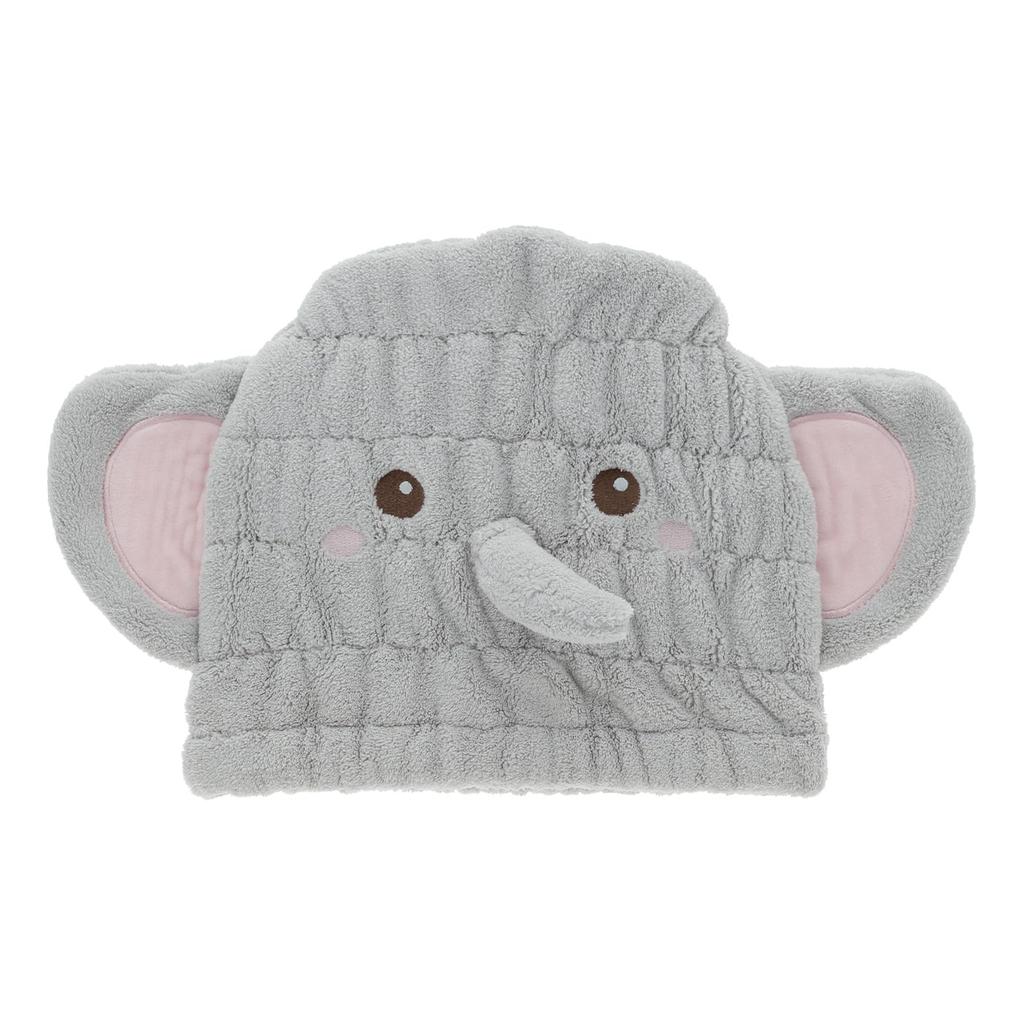 Marushin Towel Cap for SUN HEART Elephant Cap Hair Drying for Girls and and the Product 0135028900 Kids, Swimming, Towel, Towel, Absorbent,