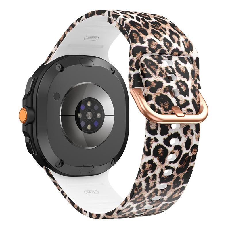 Printing Silicone Strap For Samsung Watch 8 Band Galaxy Watch 8 Classic Watchband Replacement No Gap Galaxy Watch 8 Correa