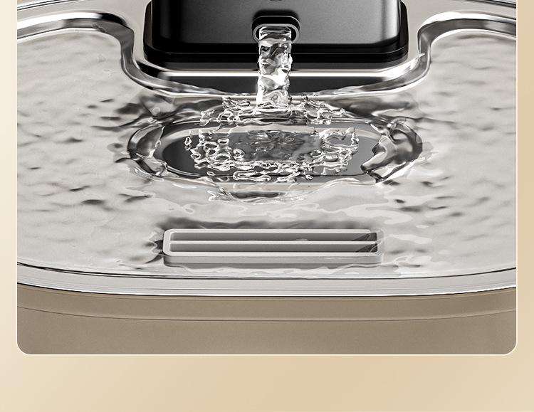 Smart Stainless Steel Cat & Dog Water Fountain with Silent Induction Feature