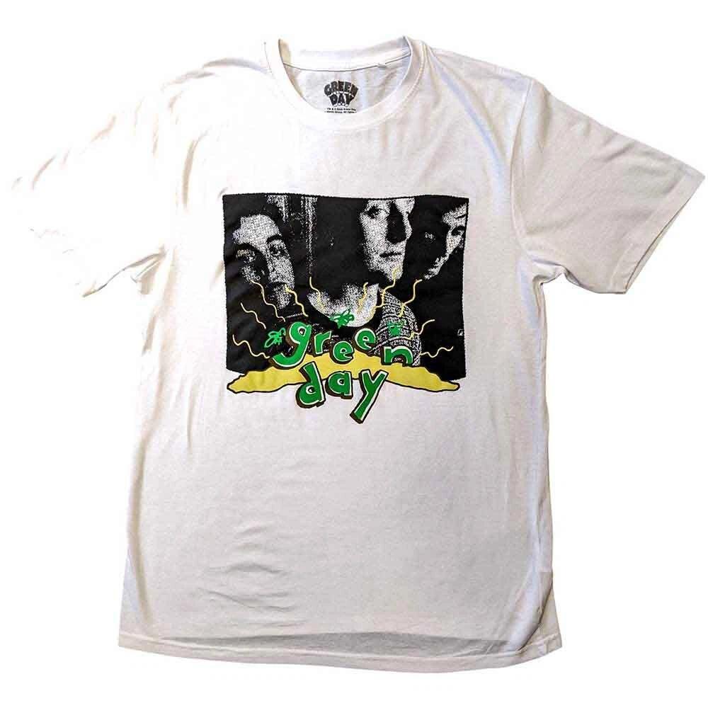 Green Day Unisex T-Shirt: Dookie Photo (Medium) S
