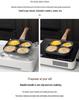 Non-Stick Four-Hole Omelette and Egg Frying Pan for Breakfast