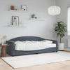 VidaXL Daybed with Mattress, Sofa Bed, Guest Bed, Bedroom Living Room Furniture, Modern, Dark Grey 3197271