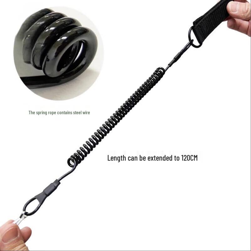 Retractable Steel Wire Anti-Loss Lanyard