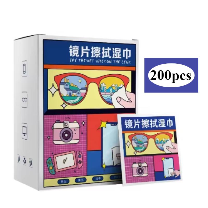 40 Stück Dual-Use Bildschirmreinigungsset Tragbare Wischtücher für Handys Tablets Laptop TV-Monitore Autos Fleckenlose LCD-Bildschirme und Displays