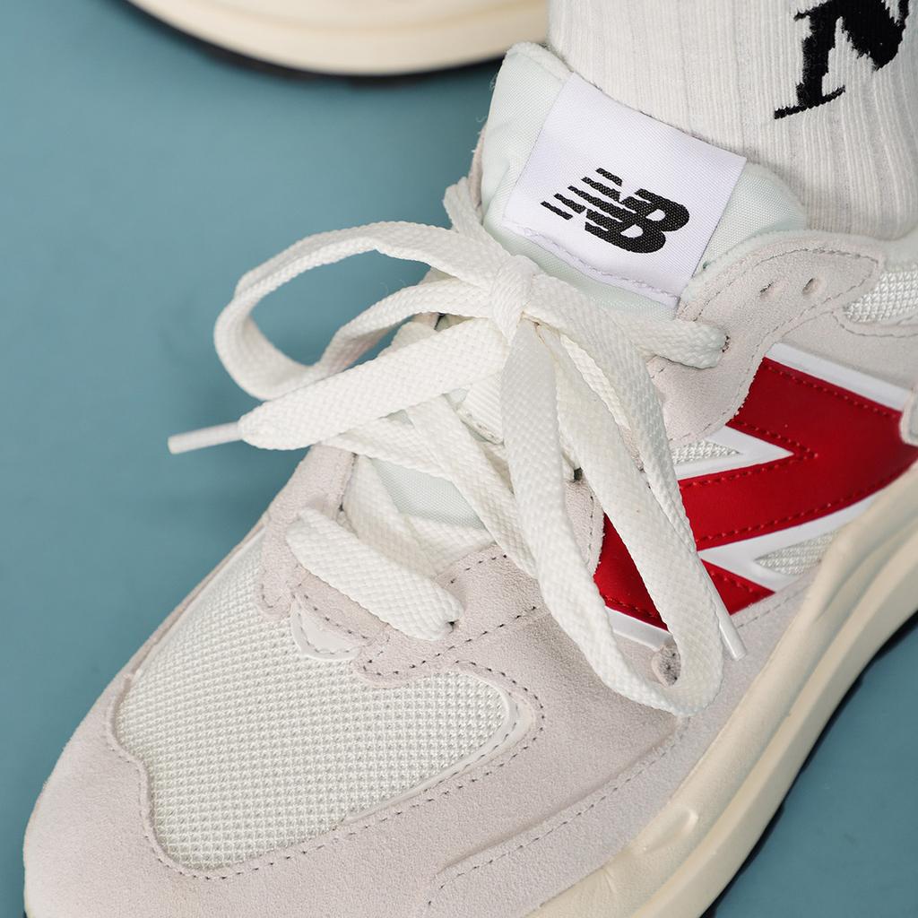 New Balance 57/40 Grey Red Unisex Sneakers Natural M5740CC