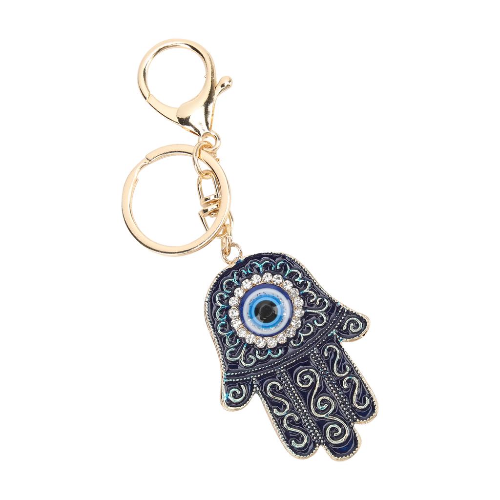 Evil Eye Keychain Durable Protection Charm Good Luck Keychain for Handbag Hooks Home Decoration