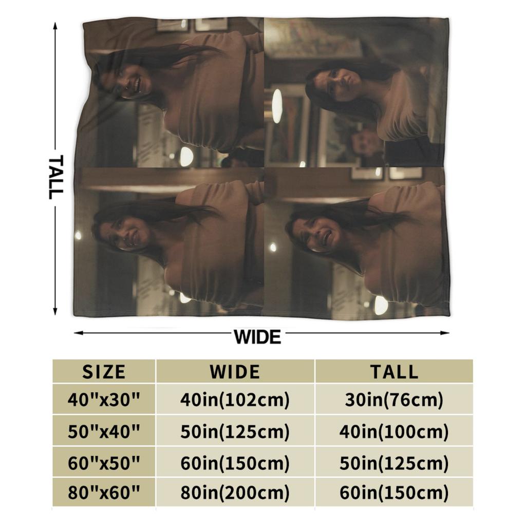 Funny Obsession Horror Movie Blanket Soft Flannel Relax Throw Blanket Machine Washable