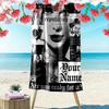 Name Custom Taylor Print Beach Towel, Large Soft Quick Dry Towel for Beach Camping Swimming