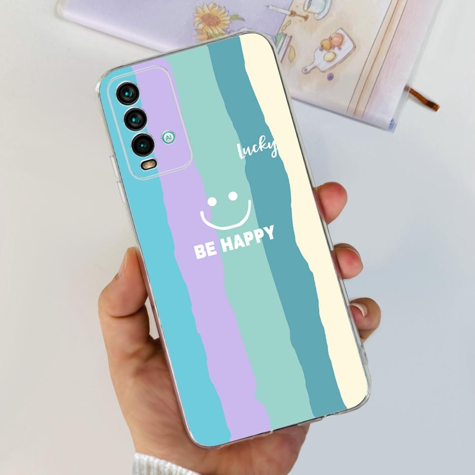 For Xiaomi Redmi 9T Case Cute Fashion Painted Cover Clear Silicone Soft Slim Phone Case For Xiaomi Redmi 9T Redmi9T Fundas Coque