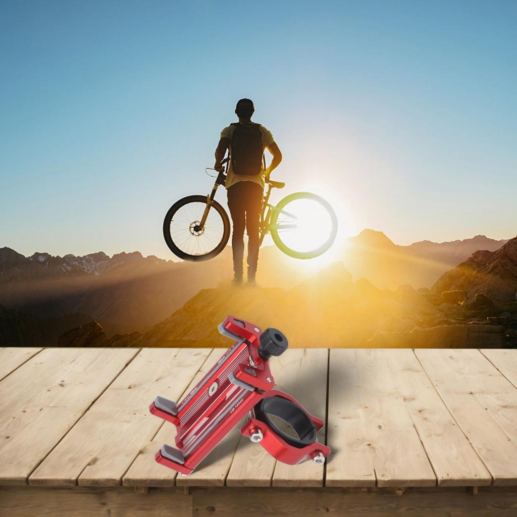 Adjustable Size Compatibility 360° Rotation Bicycle Holder Bike Phone Mount
