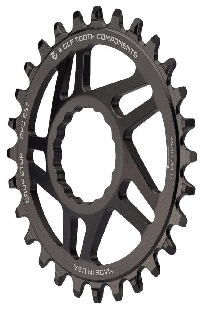 Wolf Tooth Direct Mount Chainring for Race Face Cinch B 32T 0mm Offset Drop-Stop