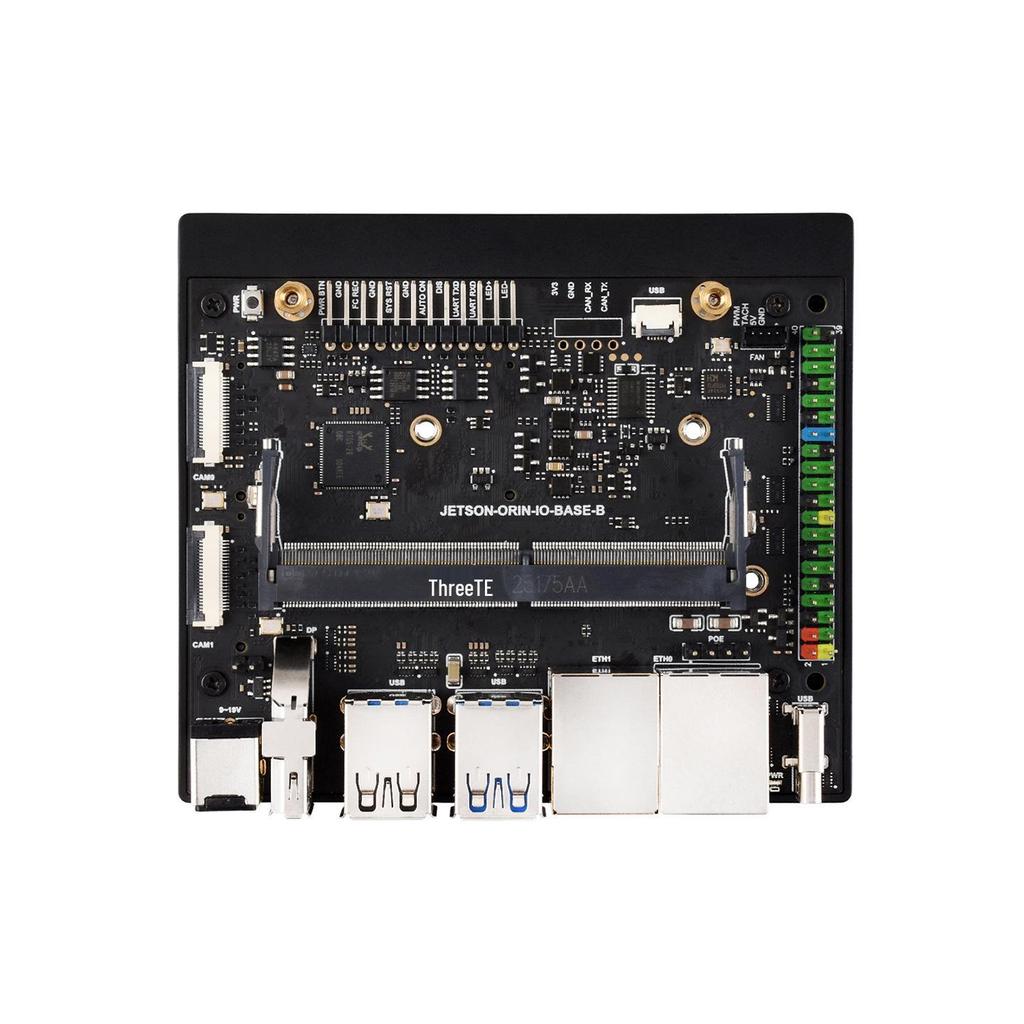 Micro-Snow Dual-Network Port Baseboard for Jetson Orin Nano/NX