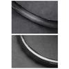 Suitable for Alfa Romeo Carbon Fiber Texture Steering Wheel Cover Snap-On Wave-Shaped Sports Design Protective Case Giulia 952 Stelvio 