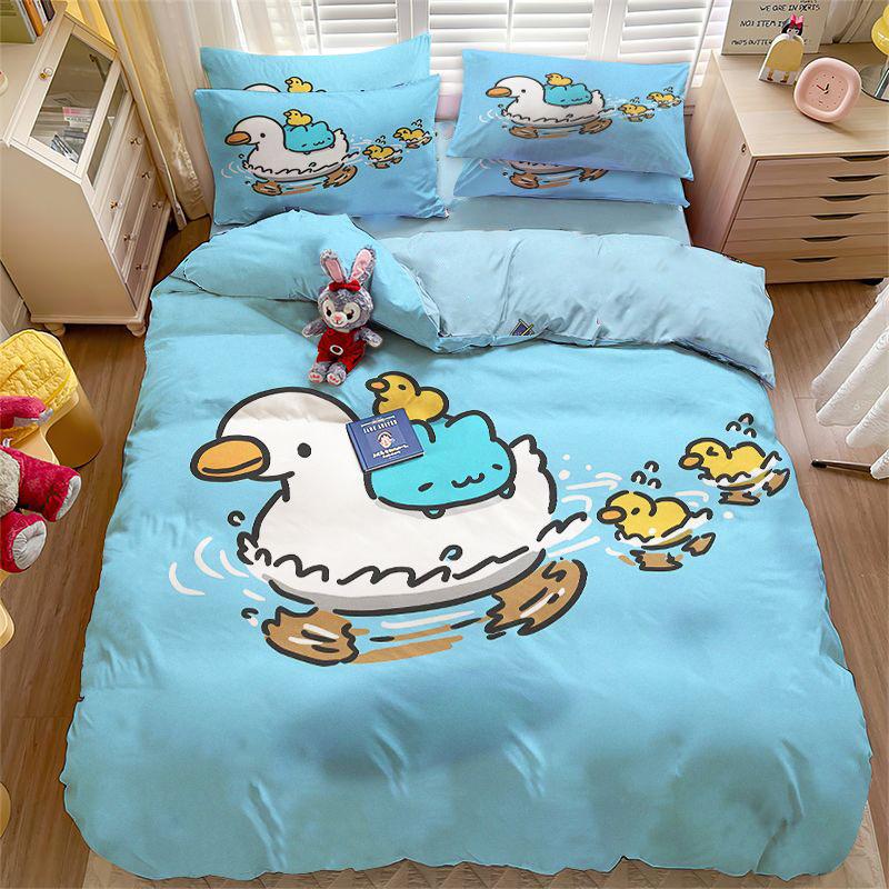 Cartoon Capoo Bedding Set Cute Bugcat Capoo Duvet Cover best Gifts Children Bedroom Quilt Cover Boy Girl Bed