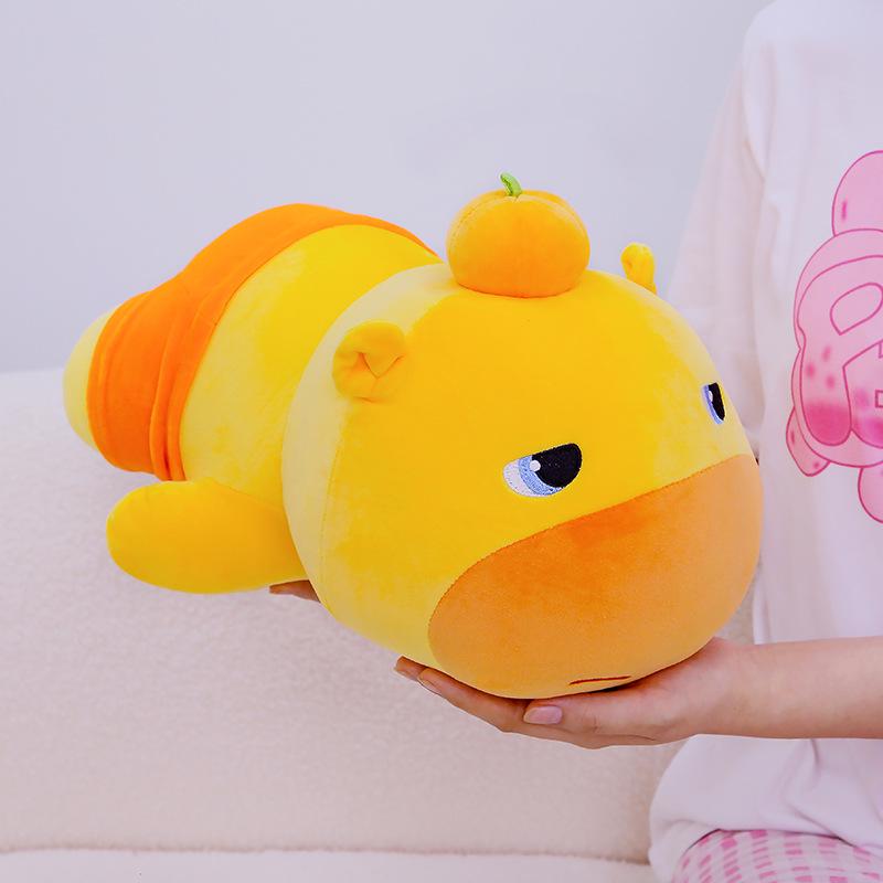 Love More Capybara Ruru Plush Toy - Cozy Sleep Aid & TikTok Influencer Doll