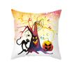 Halloween Pillow Cover Cartoon Pumpkin Head New Peach Skin Cushion Cover Sofa Cushion