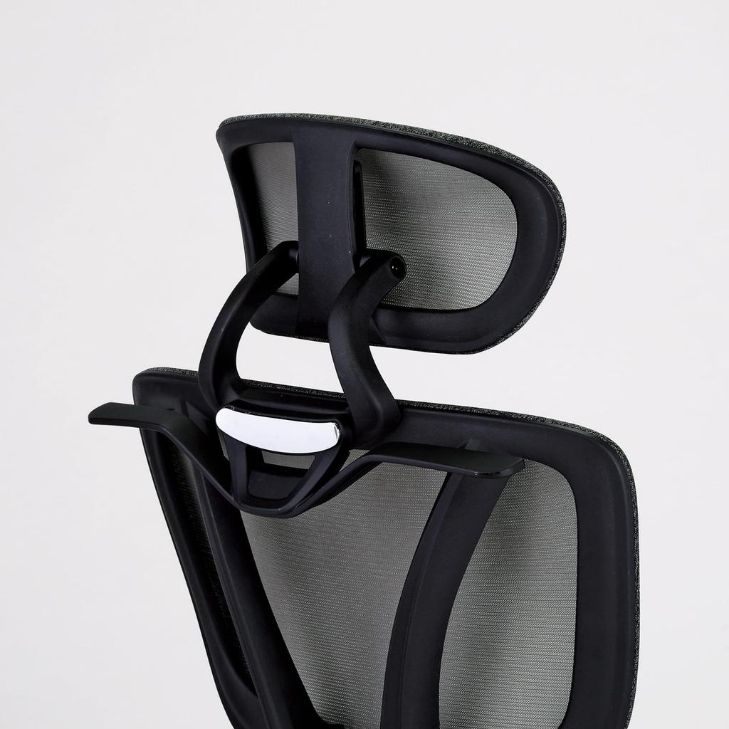 TOKIO Desk Chair Office Chair Work Chair Ergonomic Swivel Chair Rocking Reclining Headrest Footrest Armrest Lumbar Support No Fatigue Mesh Stylish