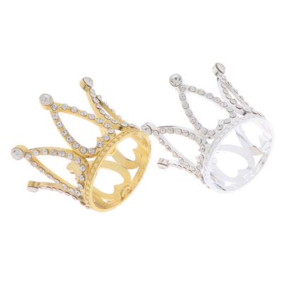 Mini Krone Prinzessin Topper Perle Kinder Haar Ornamente Party Decor