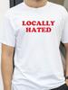 Lokal gehasste bedruckte Grafik-T-Shirts Sommer Herren Damen Kurzarm-T-Shirts lässig Sportbekleidung