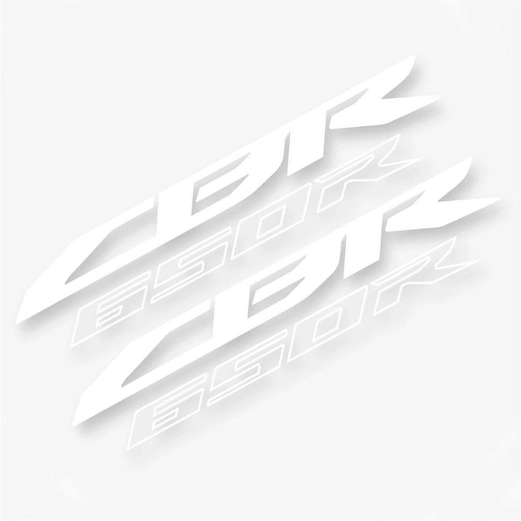 Motorcycle Sticker Fit For Honda CBR650R CBR 650R CBR 650 R 2019 2020-2022 Motorcycle Sticker Decal Accessory (Color: Silver)