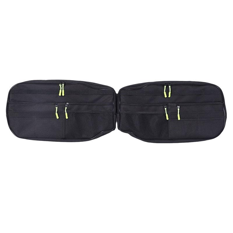 

For Hummer H3 2005-2009 Car Tailgate Window Storage Bag Multi functional Tool Storage Bag Car Accessories чёрный