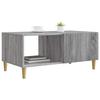 Coffee Table Grey Sonoma 90 x 50 x 40 cm Engineered Wood
